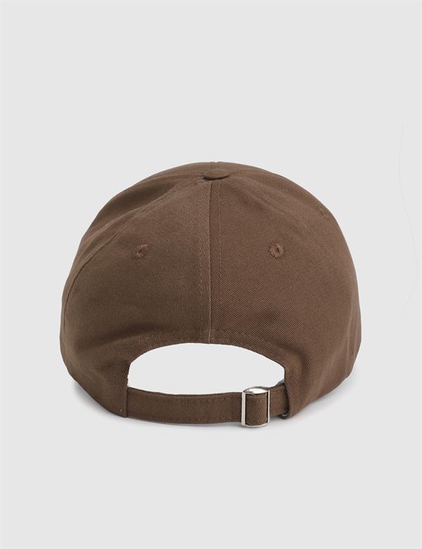 Peta Gabardin Kahverengi Unisex Şapka