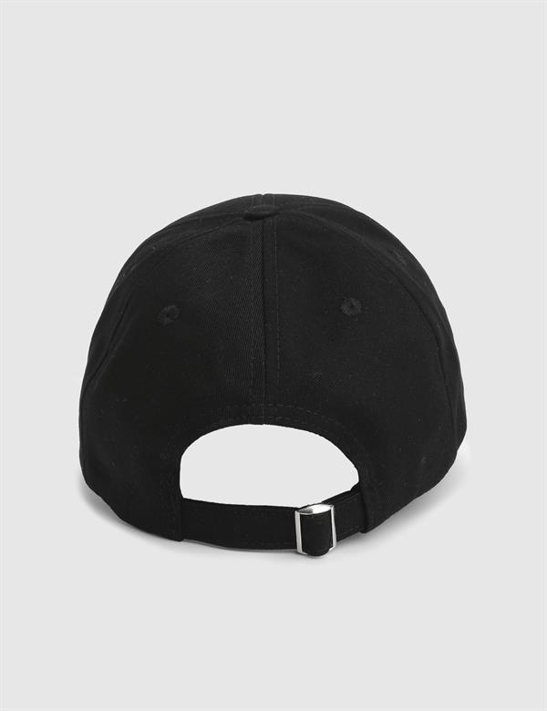 Peta Black Unisex Gabardine Cap