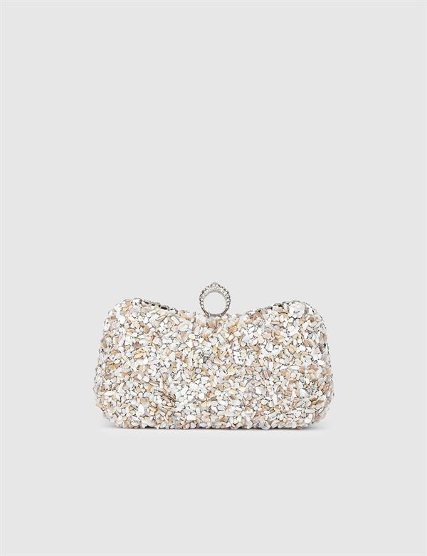 Petua Sand Women's Clutch with Stones