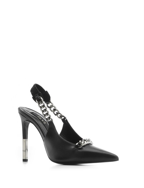 Polo Women's Slipper Black Leather
