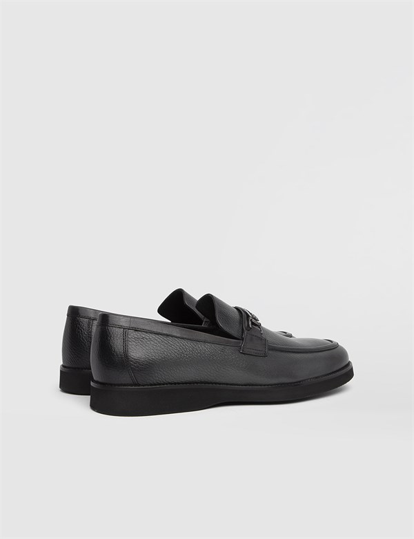 Pruna Grey Floater Leather Men's Daily Shoe