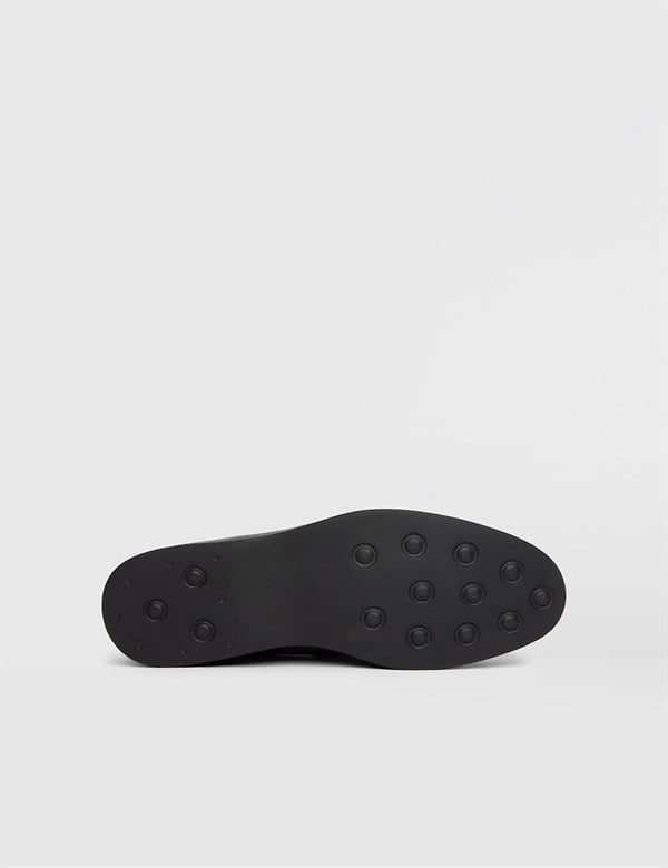 Pruna Grey Floater Leather Men's Daily Shoe