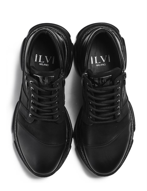 Puta Men's Sneaker Black Leather