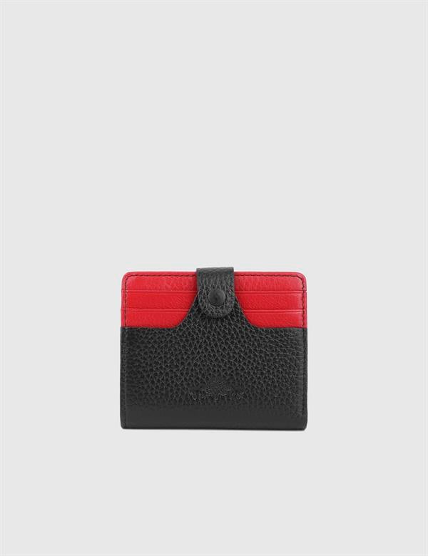Rainier Hakiki Deri Unisex Siyah Cüzdan