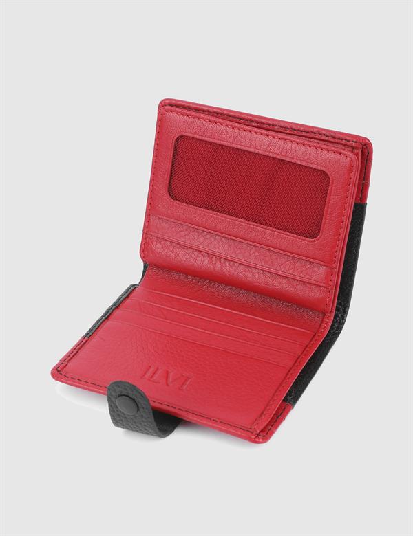 Rainier Hakiki Deri Unisex Siyah Cüzdan