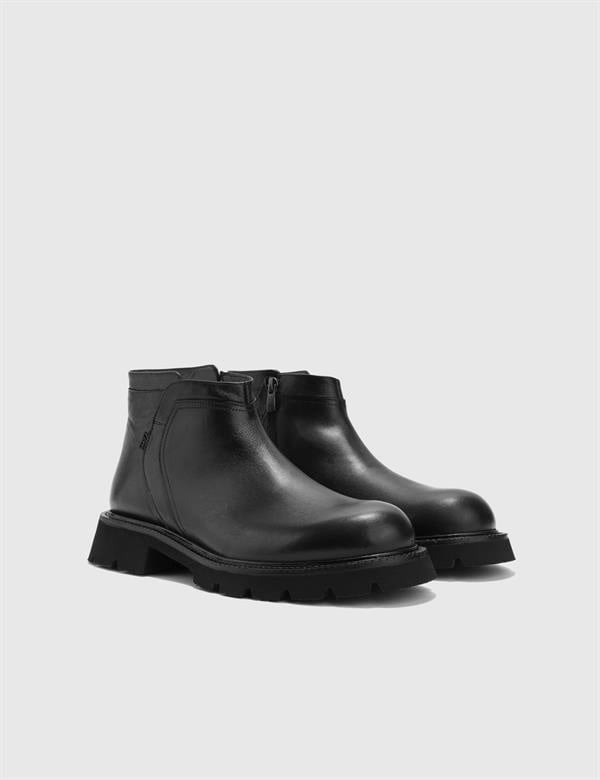 Ramos Black Leather Men's Boot