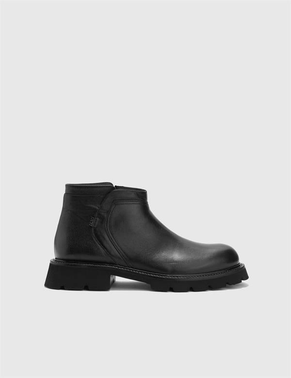 Ramos Black Leather Men's Boot
