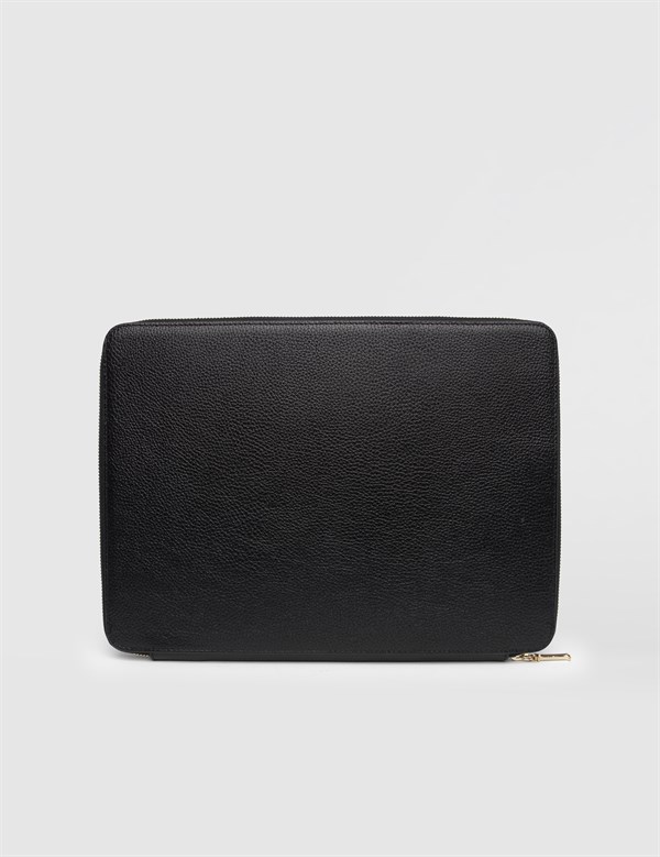 Regin Black Floater Leather Women's Handbag