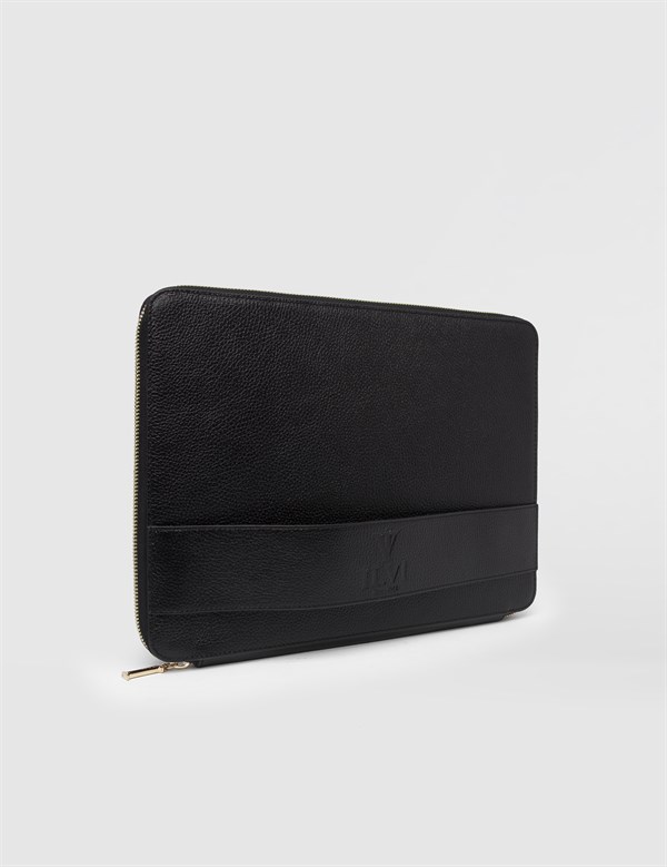 Regin Black Floater Leather Women's Handbag