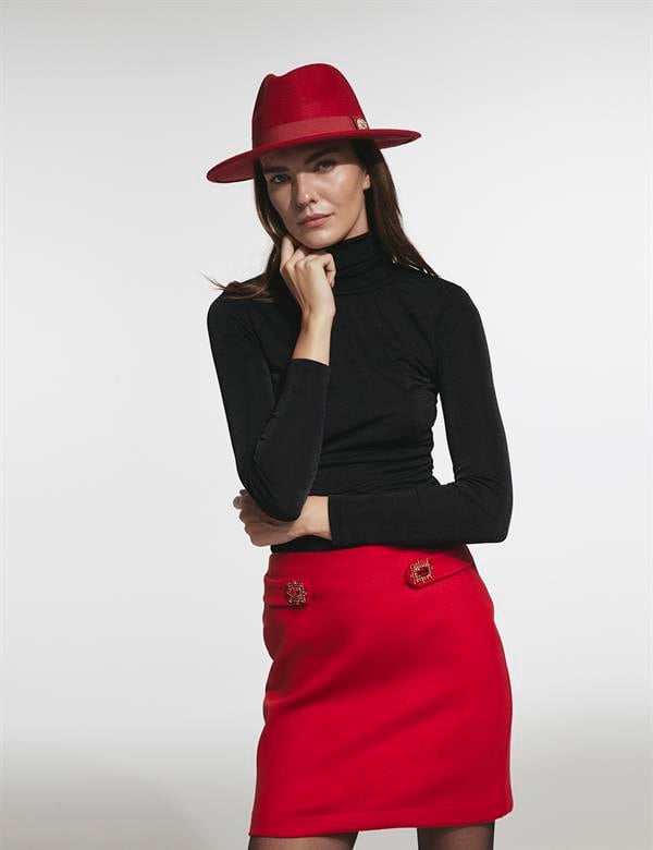 Rıdder Red Women's Skirt