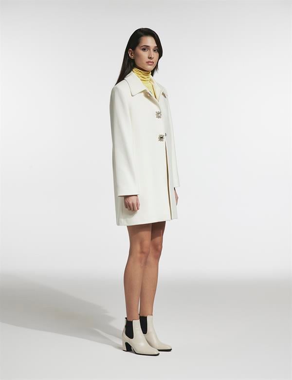 Rundy White Women's Coat