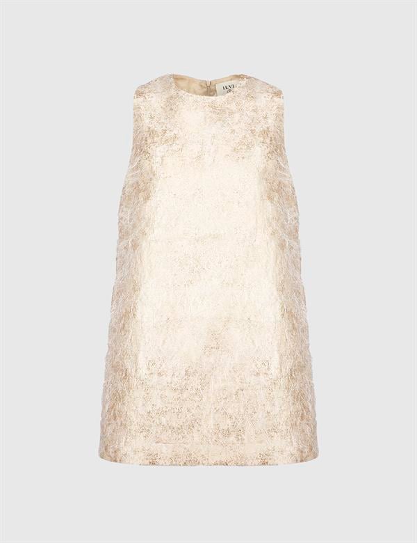 Sain Gold Women's Dress