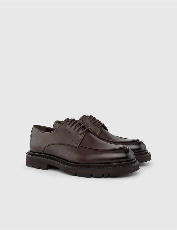 Salta Antique Brown Leather Men's Daily Shoe