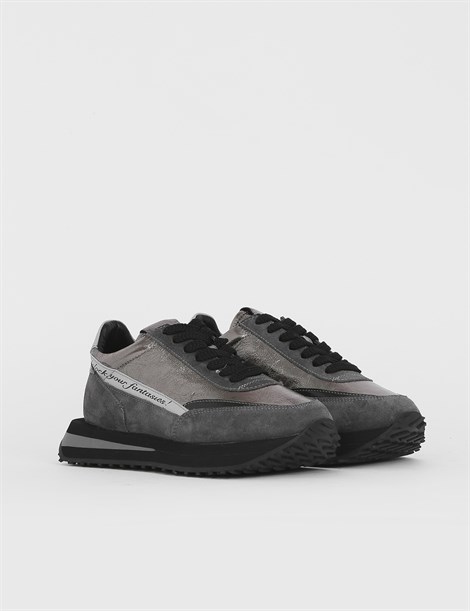 Santıago Grey Suede Women's Sneaker
