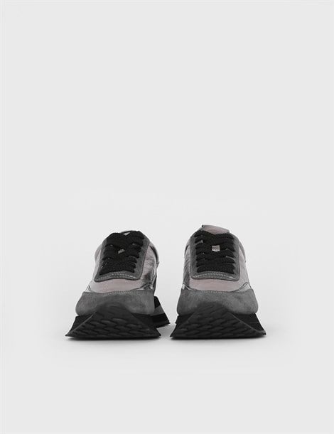 Santıago Grey Suede Women's Sneaker