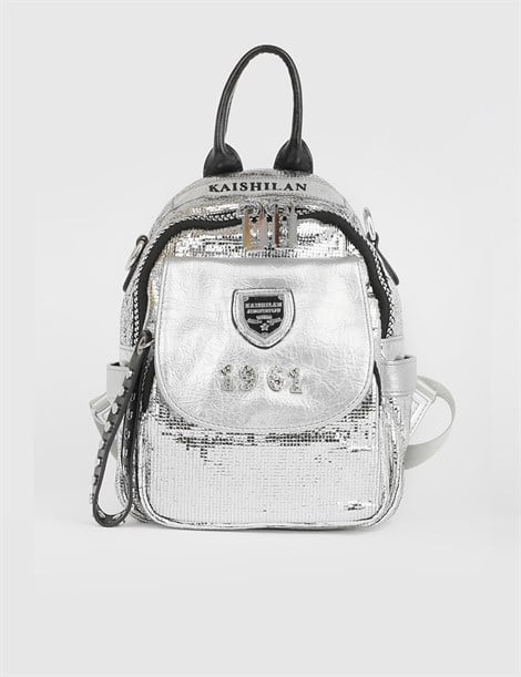 Silvia Silver Women's Backpack