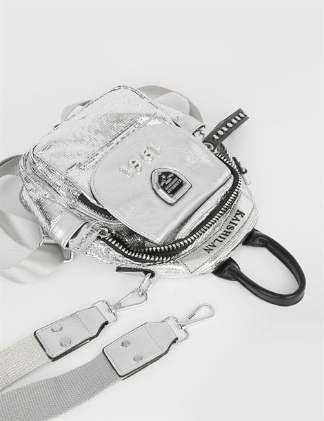 Silvia Silver Women's Backpack