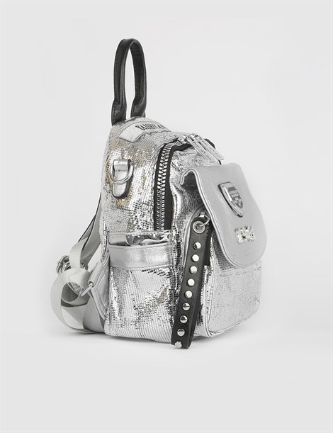 Silvia Silver Women's Backpack