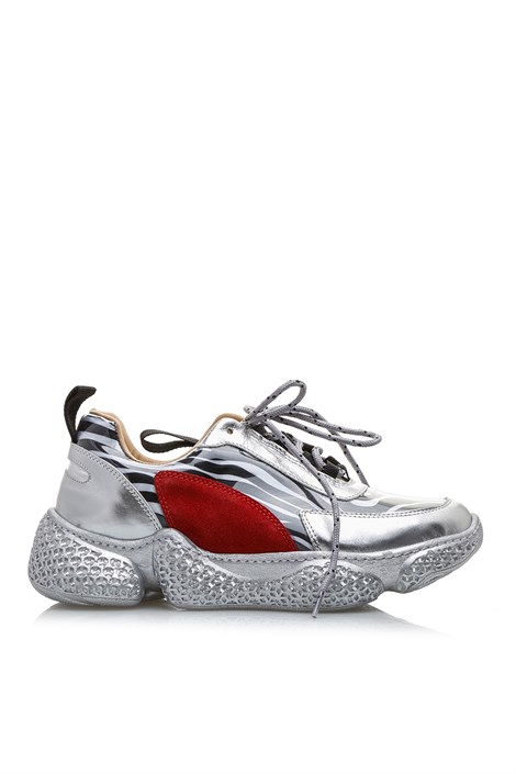 Simon Women's Sneaker Silver