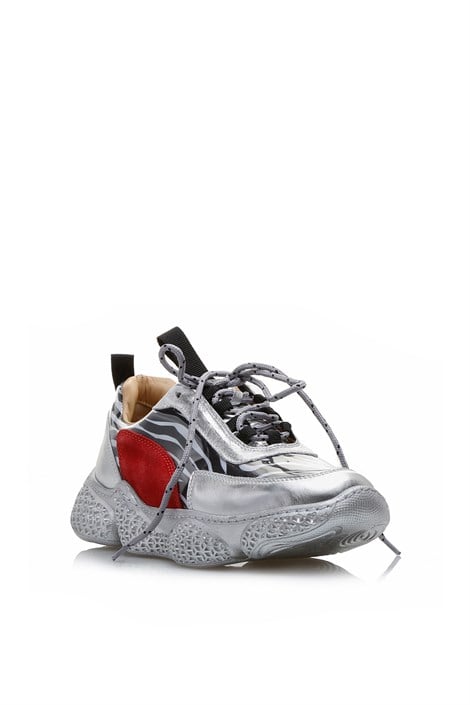 Simon Women's Sneaker Silver