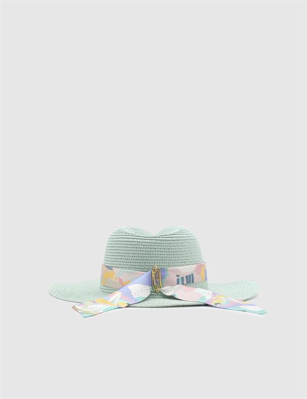Sleta Green Women's Straw Hat