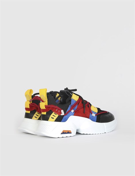 Sting Black Leather Women's Sneaker