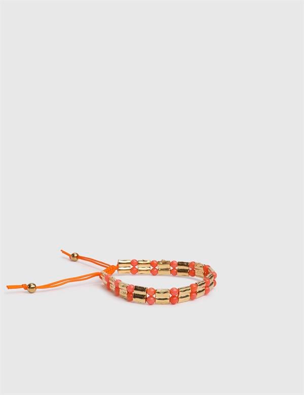 Taryos Orange Men's Bracelet