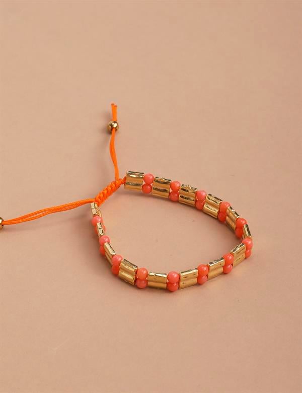 Taryos Orange Men's Bracelet