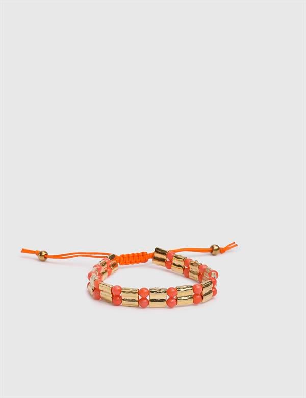 Taryos Orange Men's Bracelet