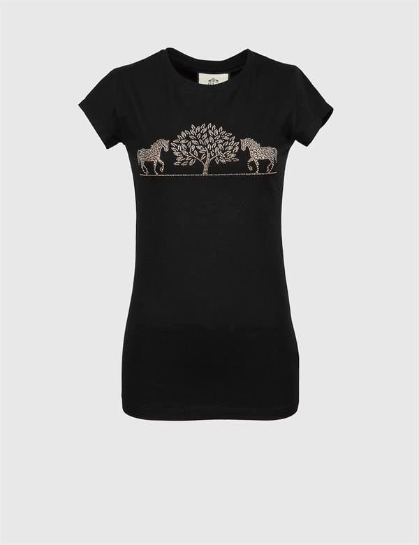 Teknaf Kadın Tshirt Siyah