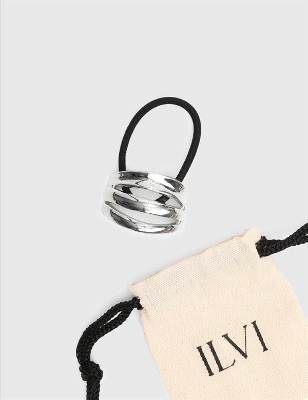 Tepuke Silver Women's Hair Tie