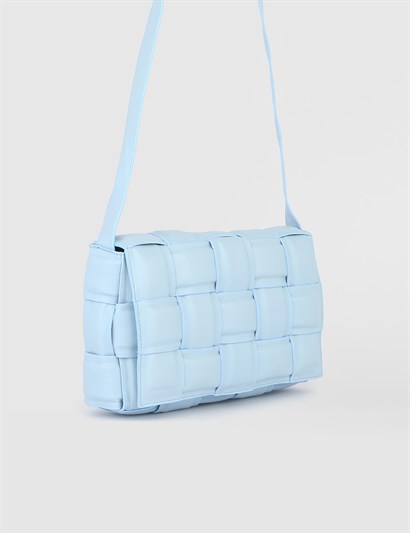 Adelio Light Blue Women's Shoulder Bag