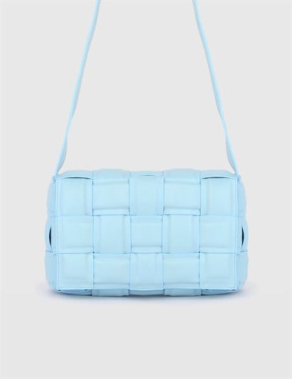 Adelio Light Blue Women's Shoulder Bag