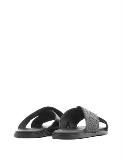 Adrina Men's Slipper Black Nappa