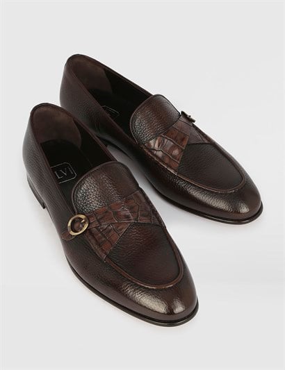 Alamar Brown Leather Men's XXX Shoe