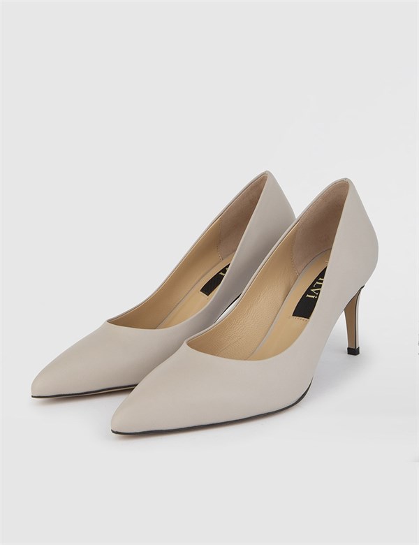 Alucia Mink Leather Women's Stiletto