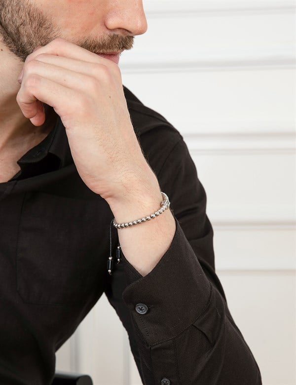 Aulay Silver Men's Bracelet