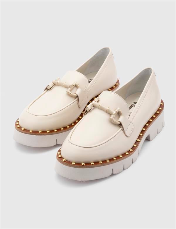 Barina Kadın Loafer Krem