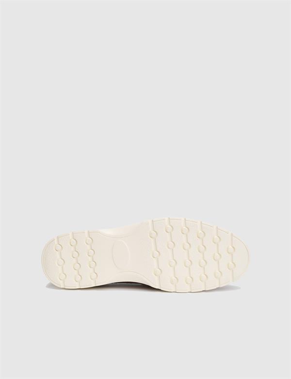 Bawtry Hakiki Örgü Deri Taba Erkek Loafer