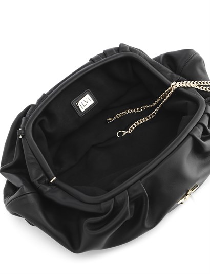 Belinda Women's Shoulder Bag Black Leather
