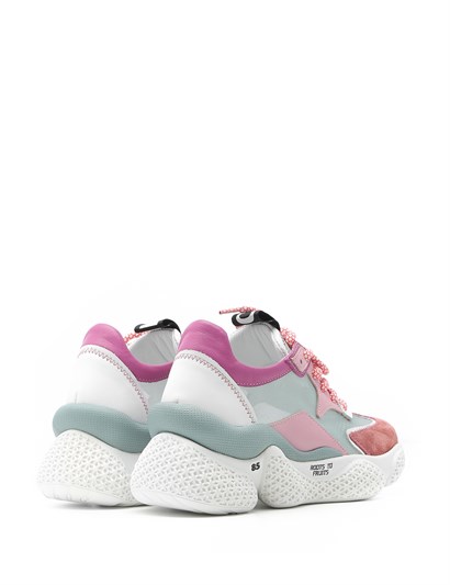Beliz Women's Sneaker Orange White Powder Pink Red