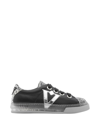 Bereza Women's Sneaker Grey Snake Leather