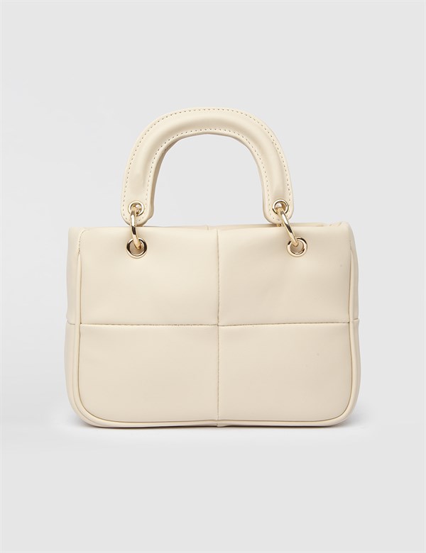 Bianco Beige Women's Handbag