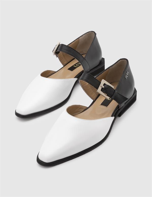 Brunn Kadın Loafer Beyaz