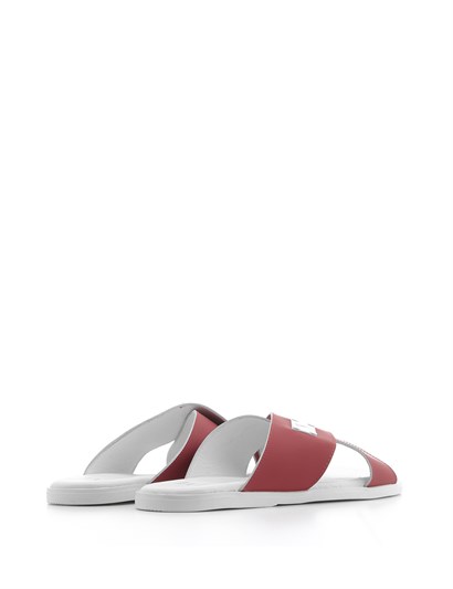 Cascata Men's Slipper Red Leather