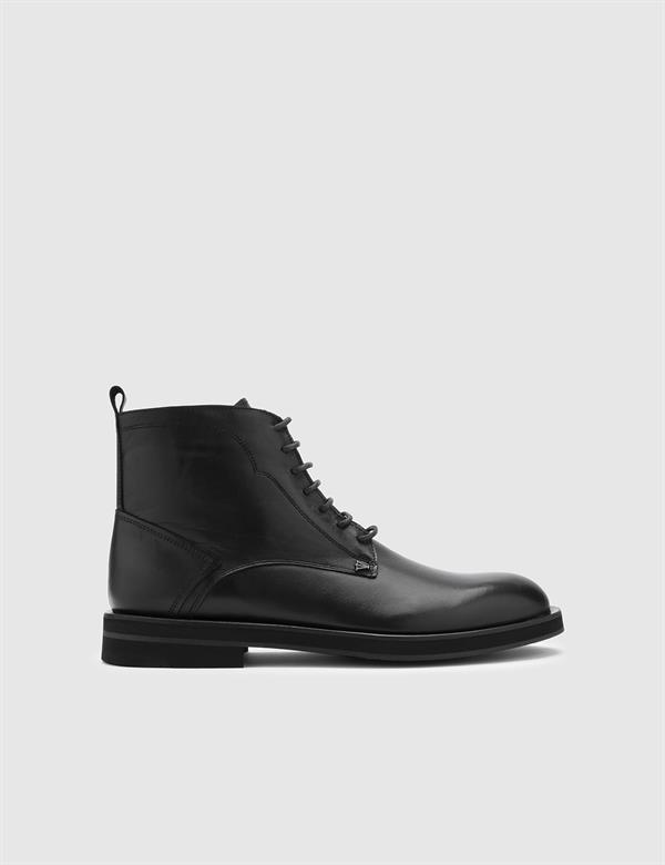 Chase Black Leather Men's Boot