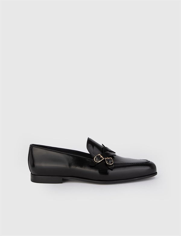 Conroy Black Florentic Leather Men's Loafer