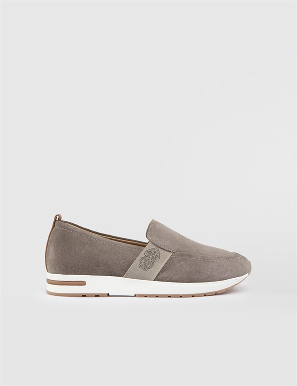 Dala Mink Suede Leather Women's Moccasin