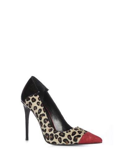 Demo Women's Stiletto Leopard Foal