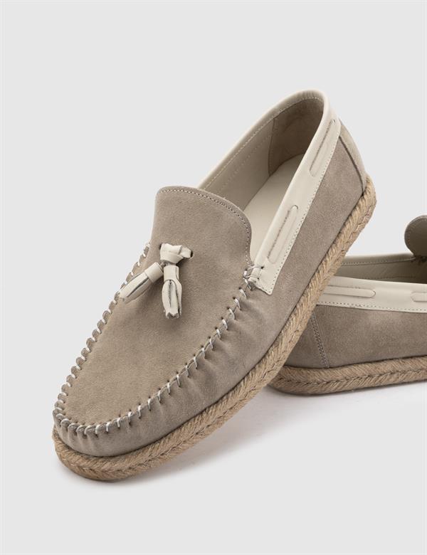 Donato Erkek Loafer Gri